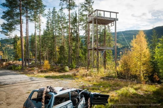 Røykdykkeranlegg på Torpomoen