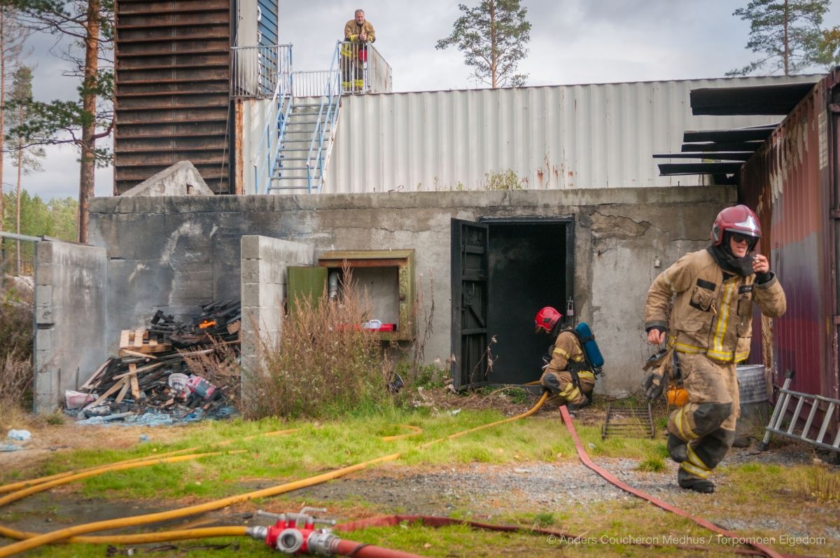 Røykdykkeranlegg på Torpomoen. Foto: Anders Coucheron Medhus / Torpomoen Eigedom