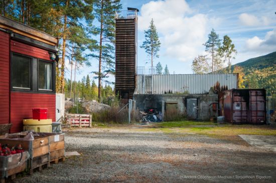 Røykdykkeranlegg på Torpomoen